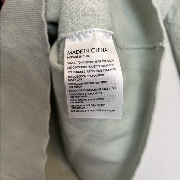 Club Monaco Light Green Textured Sweater - Picture 6 of 7